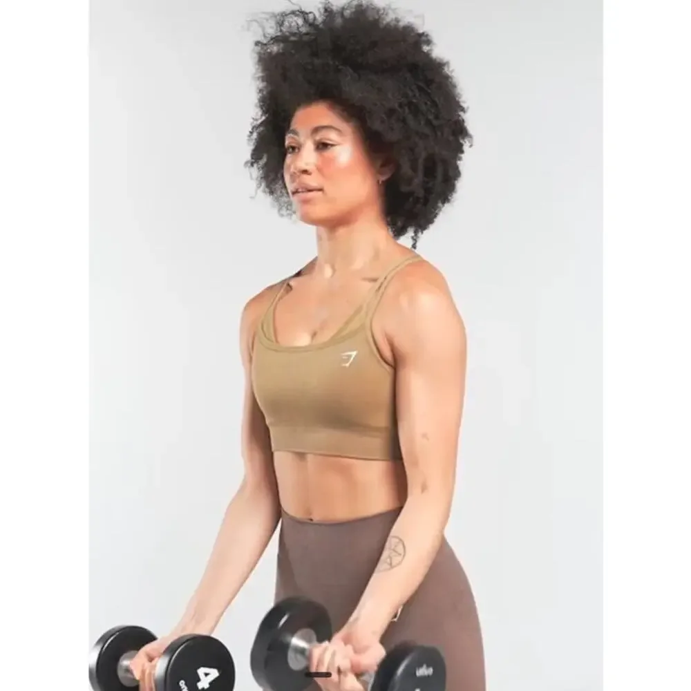 Gymshark Adapt Fleck‎ Seamless Sports Bra Medium Support Size XS